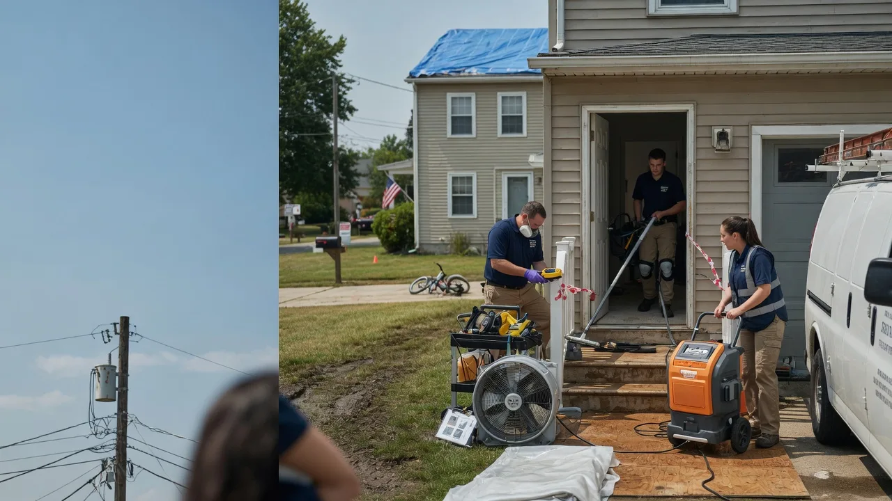 Water Damage Repair in Savonburg, KS near me